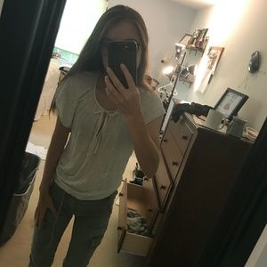 2 Gap blouses with flutter sleeves (bundle)